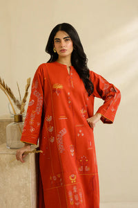 Stitched 2 Piece - Embroidery Self Jacquard Suit