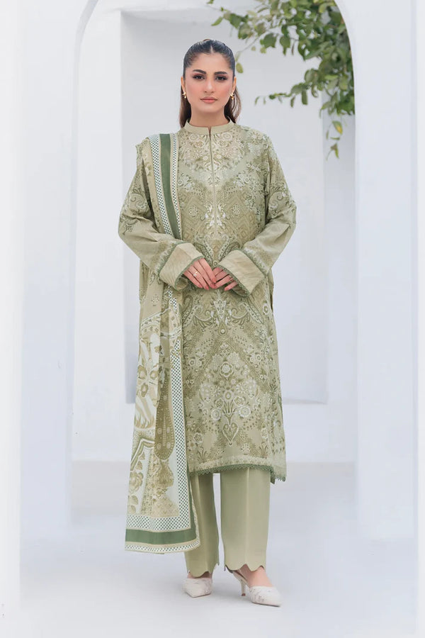 3 Piece - Premium Printed Lawn
