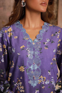 3 Piece - Unstitched Embroidery Printed Suit