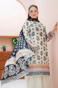 3 Piece - Unstitched Premium Printed Lawn