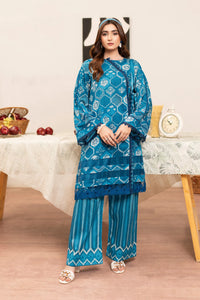 2 Piece - Unstitched Self Jacquard Lawn