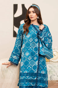 2 Piece - Unstitched Self Jacquard Lawn