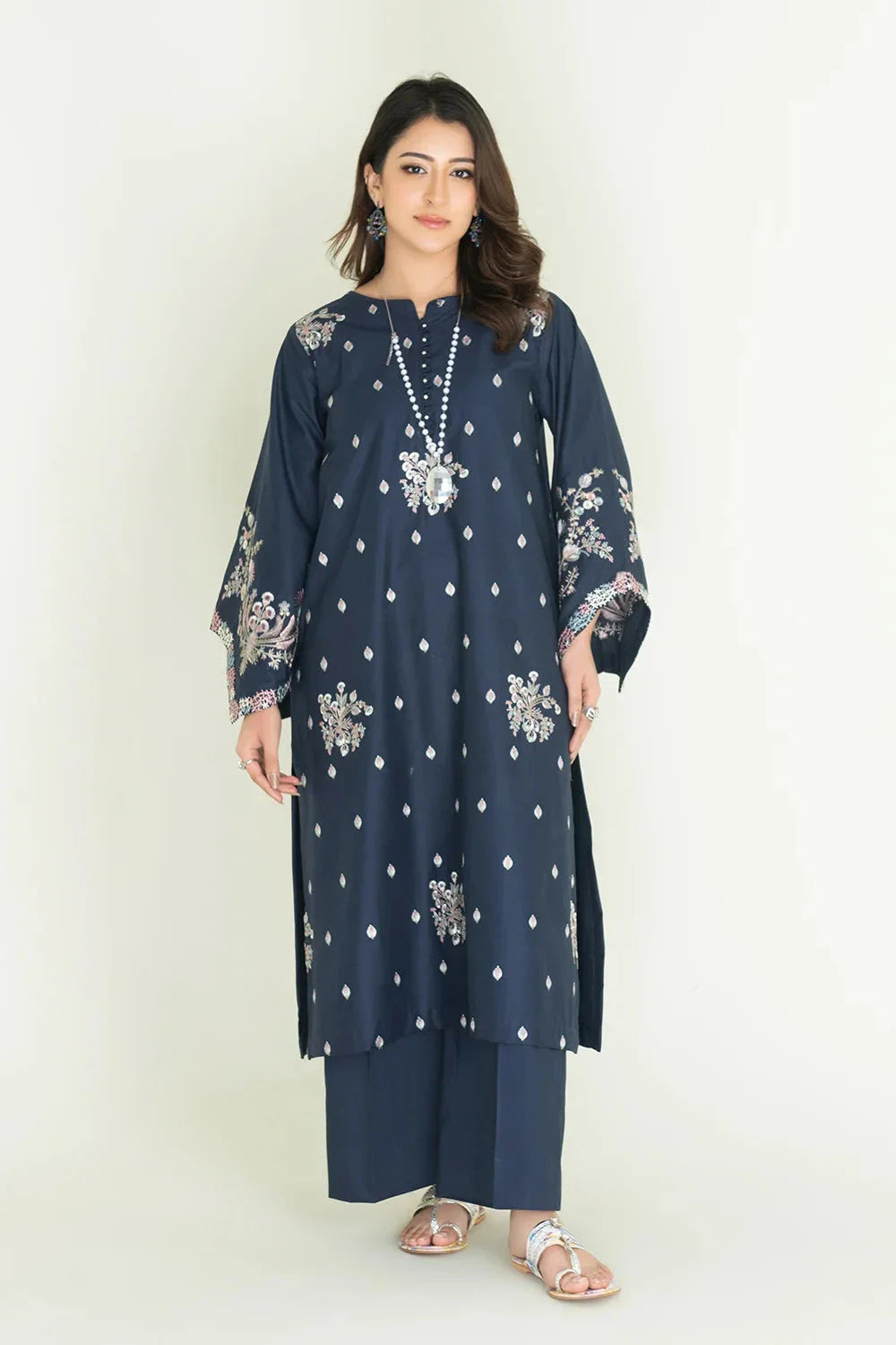 Stitched 2 Piece - Embroidered Lawn Shirt & Trouser