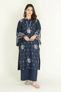 Stitched 2 Piece - Embroidered Lawn Shirt & Trouser