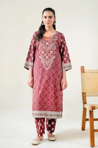2 Piece - Embroidered Printed Lawn Shirt & Trouser