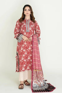 Stitched 2 Piece - Printed Lawn Shirt & Dupatta