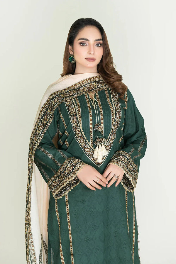 Stitched 2 Piece - Printed Lawn Shirt & Dupatta