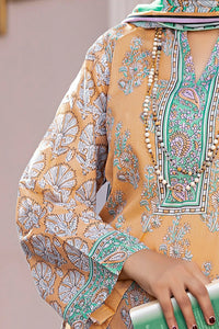 Unstitched 3 Piece - Printed Lawn