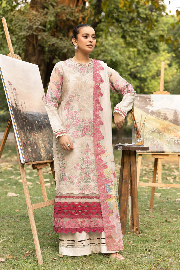 Unstitched - 3 Piece Embroidered Lawn