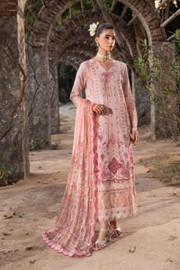 3 Piece - Unstitched Embroidered Premium  Lawn