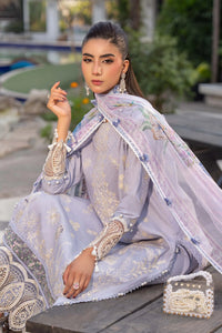 3 Piece - Unstitched Embroidered Premium  Lawn