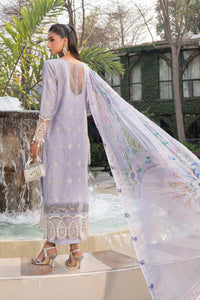 3 Piece - Unstitched Embroidered Premium  Lawn