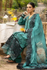Unstitched 3 Piece - Embroidered Lawn Suit