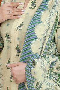 3 Piece - Unstitched Premium Printed Lawn