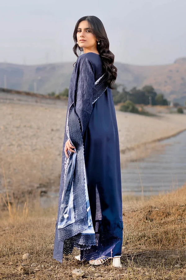 3 Piece - Embroidered Unstitched Lawn Suit