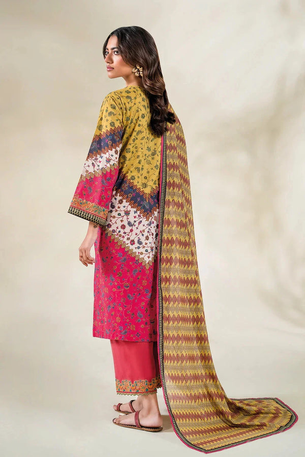 3 Piece - Embroidered Lawn Suit