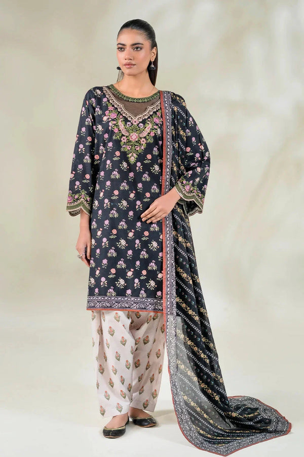 3 Piece - Embroidered Lawn Suit