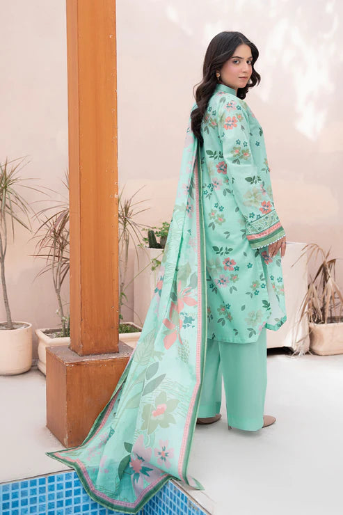 3 Piece - Unstitched Premium Printed Lawn
