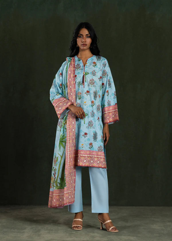 3 Piece - Printed Lawn Suit