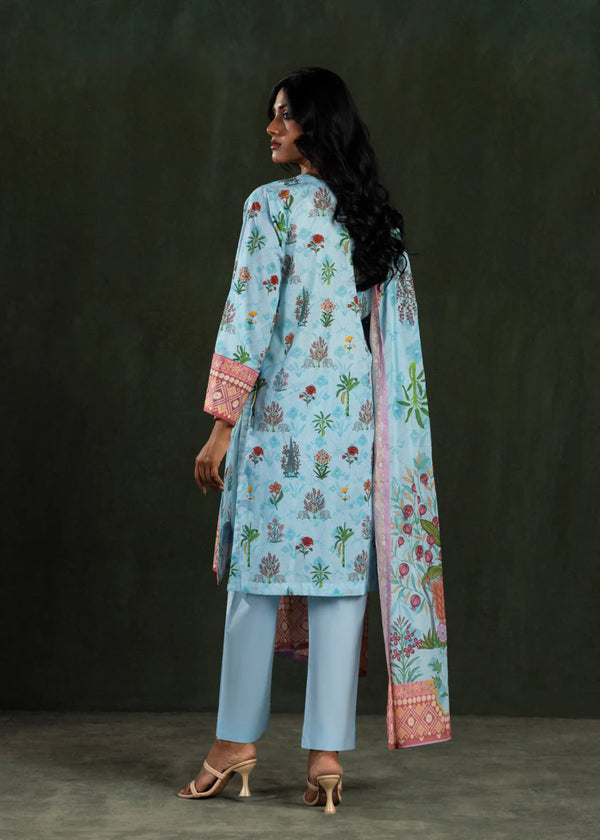3 Piece - Printed Lawn Suit