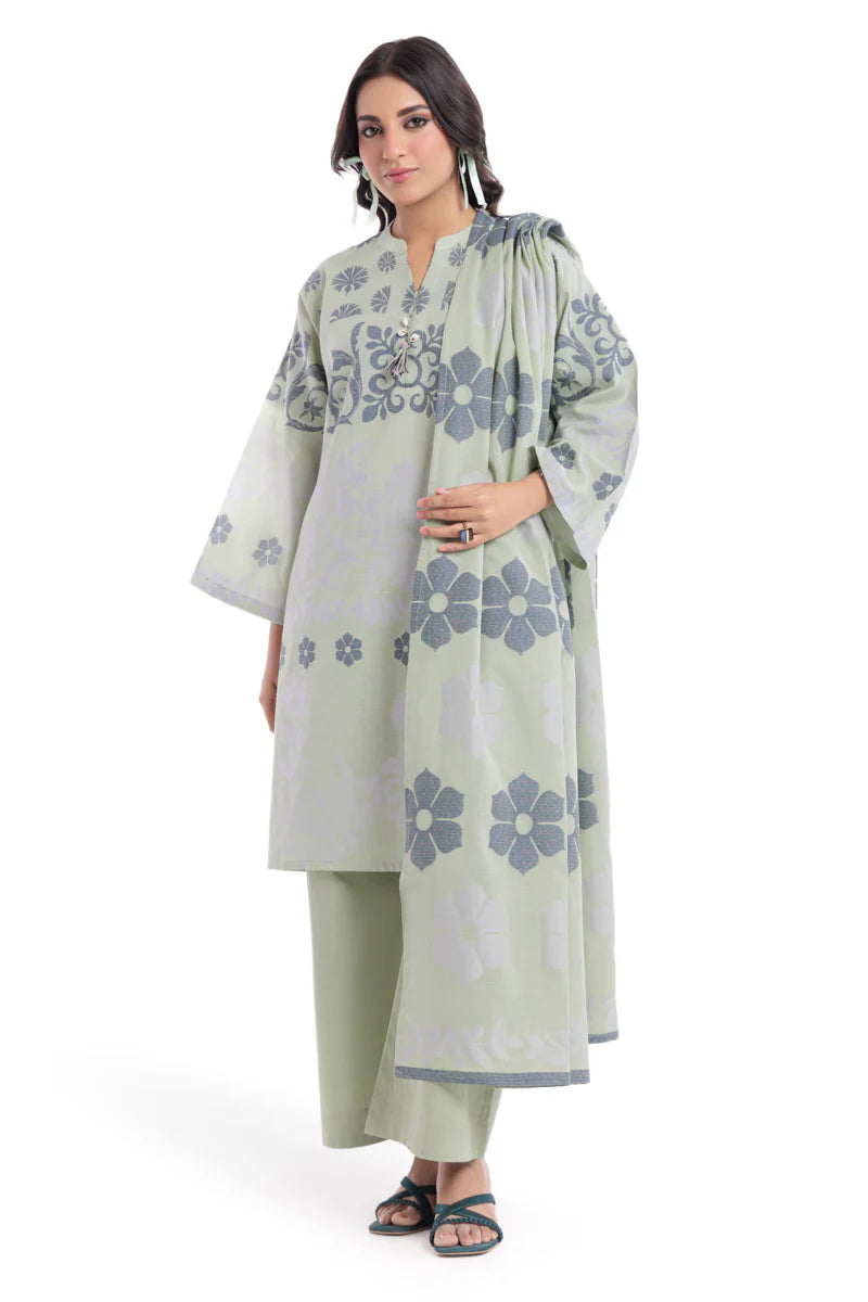 3 Piece - Printed Suit