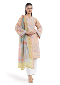 3 Piece - Embroidered Suit