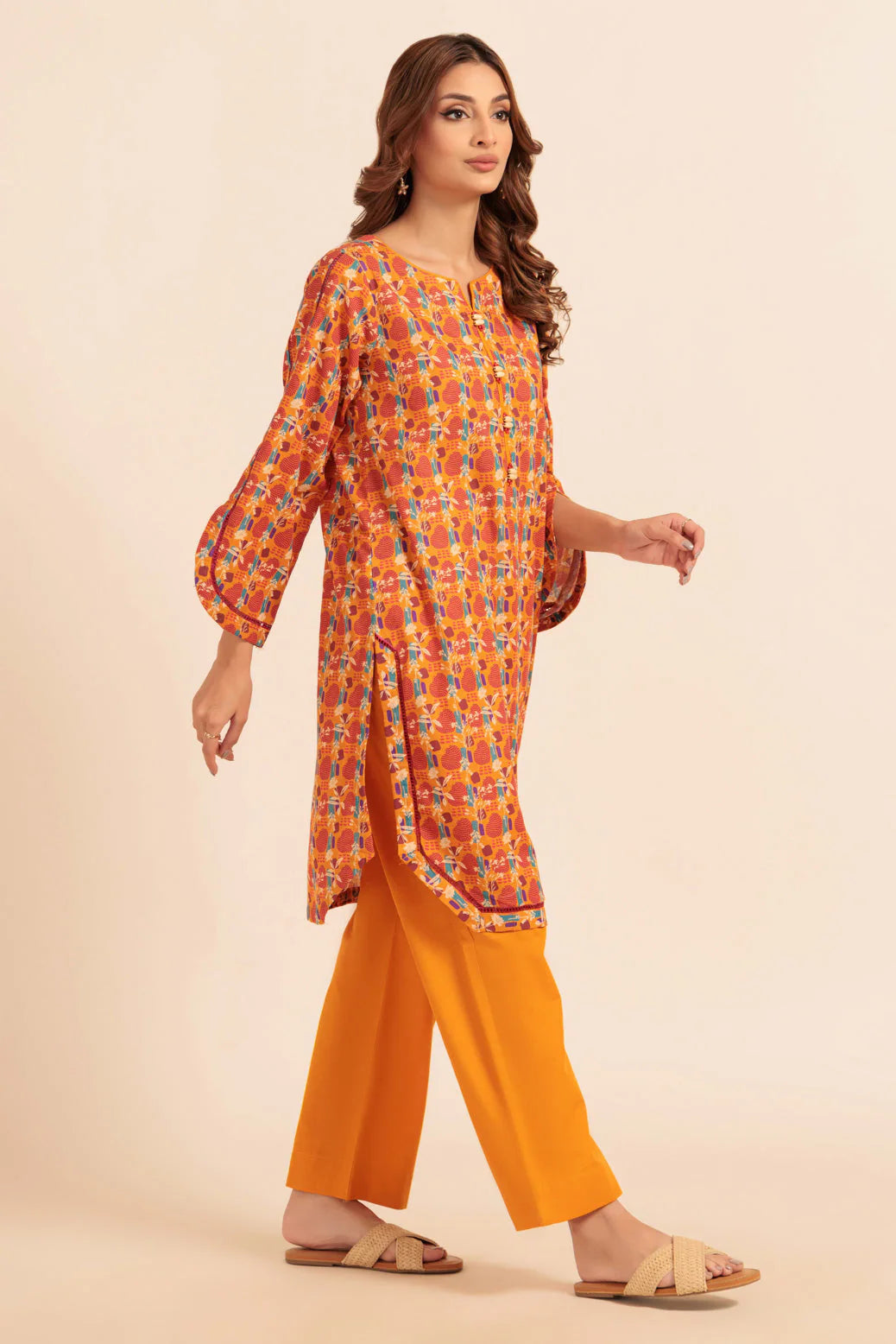 2 Piece - Printed Lawn Suit