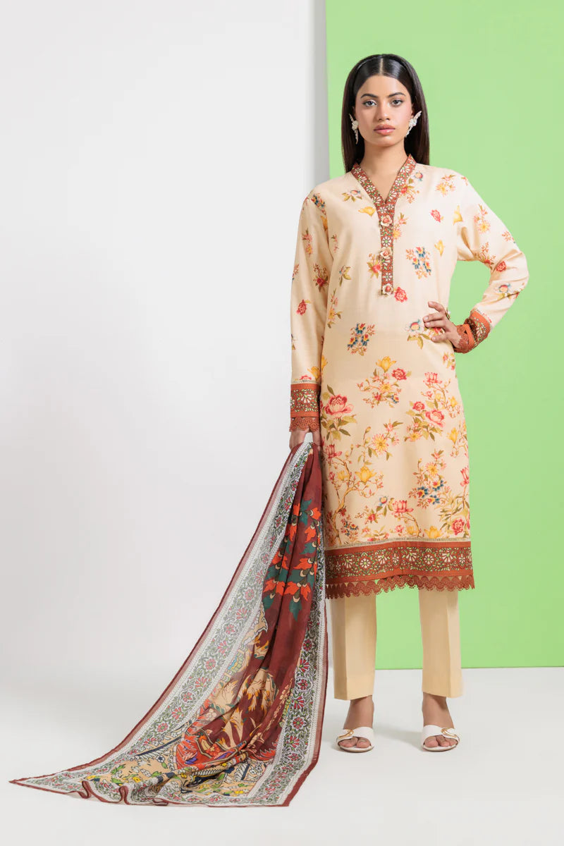 3 Piece - Printed Lawn Suit