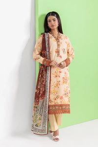3 Piece - Printed Lawn Suit
