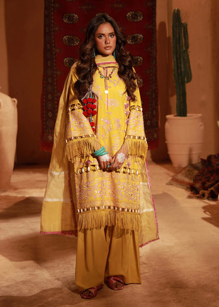 3 Piece - Embroidered Suit