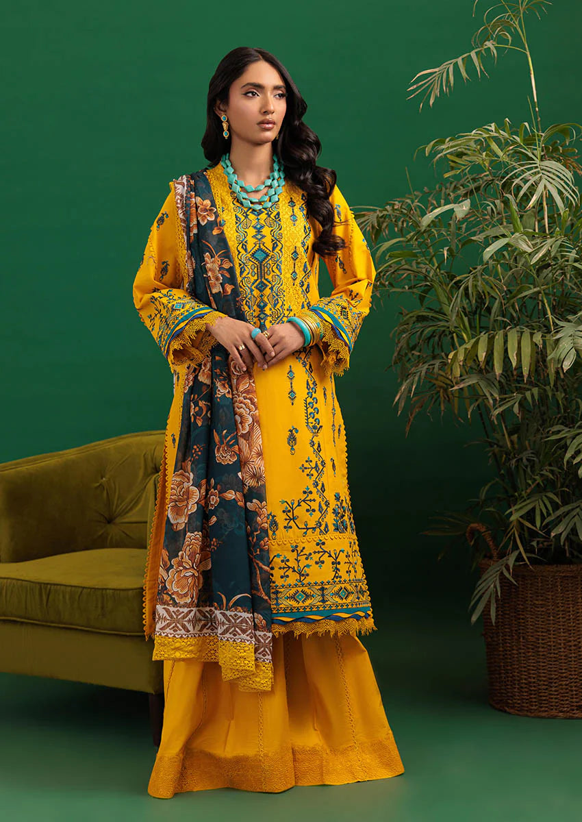 3 Piece - Embroidered Suit