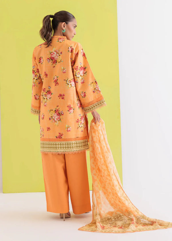 3 Piece - Printed Lawn Suit