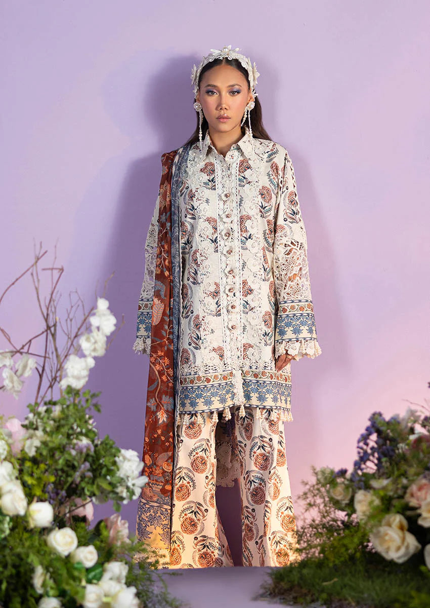 3 Piece - Printed Lawn Suit