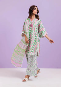 3 Piece - Printed Lawn Suit